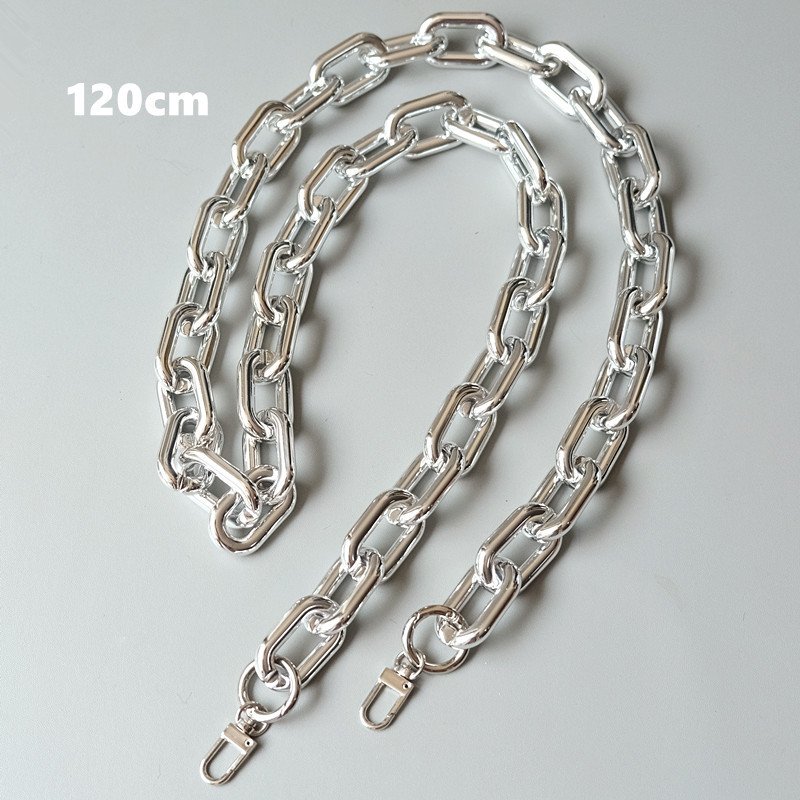 Universal Gold Silver Plated Phone Chain Necklace 120cm Cloud Bag Portable Shoulder Chain Versatile Phone Chain Strap 120cm