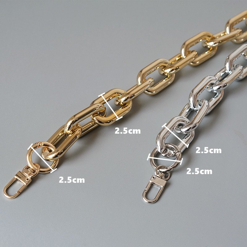 Universal Gold Silver Plated Phone Chain Necklace 120cm Cloud Bag Portable Shoulder Chain Versatile Phone Chain Strap 120cm