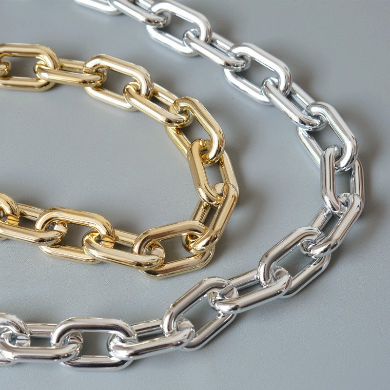 Universal Gold Silver Plated Phone Chain Necklace 120cm Cloud Bag Portable Shoulder Chain Versatile Phone Chain Strap 120cm
