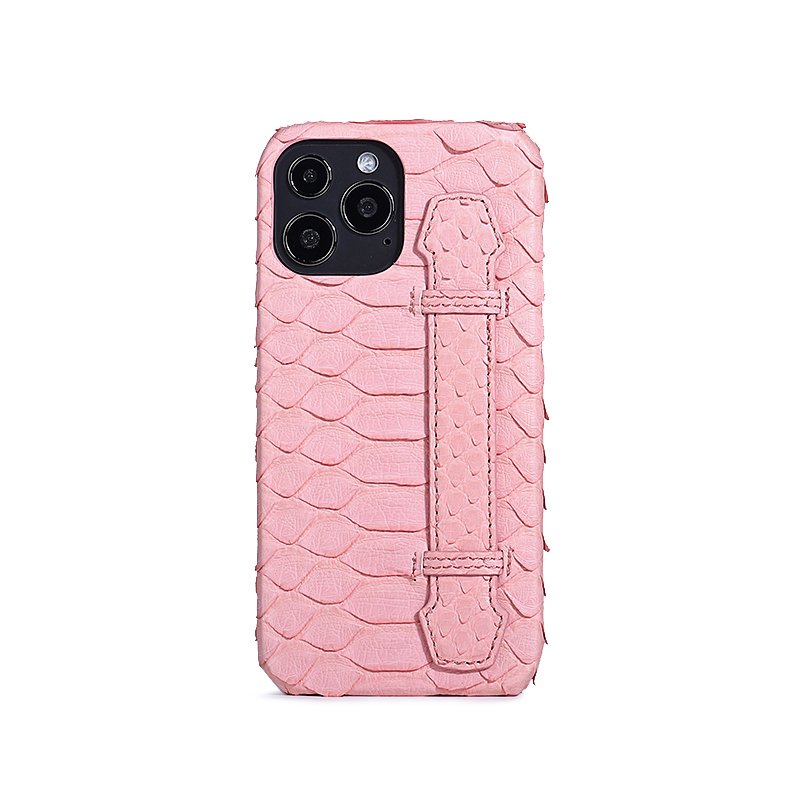 Custom Real Exotic Genuine Snake Leather Phone Cover Cell Phone Case For IPhone 14 Pro Max Mobile Cover Leather With Strap