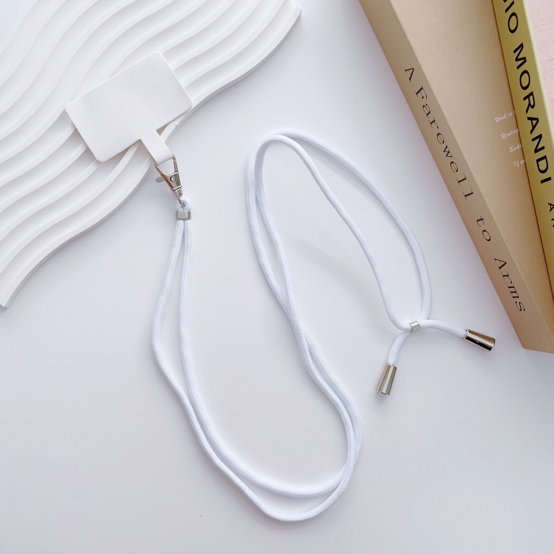 Adjustable Long Mobile Phone Lanyard with Card Tether Patches Universal Crossbody Cellphone Neck Strap for iPhone Samsung Xiaomi