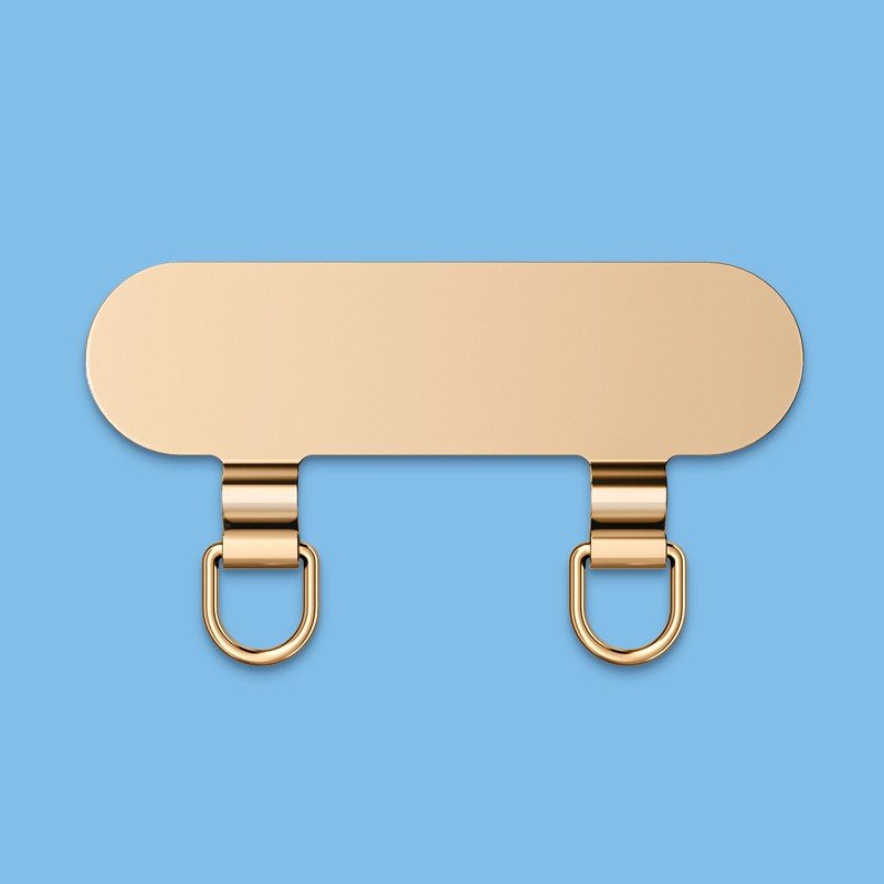 Mobile Phone Strap Detachable Tether Tab Anti Scratches Connector Tab Phone Lanyard Universal Phone Lanyard Patch with Stainless