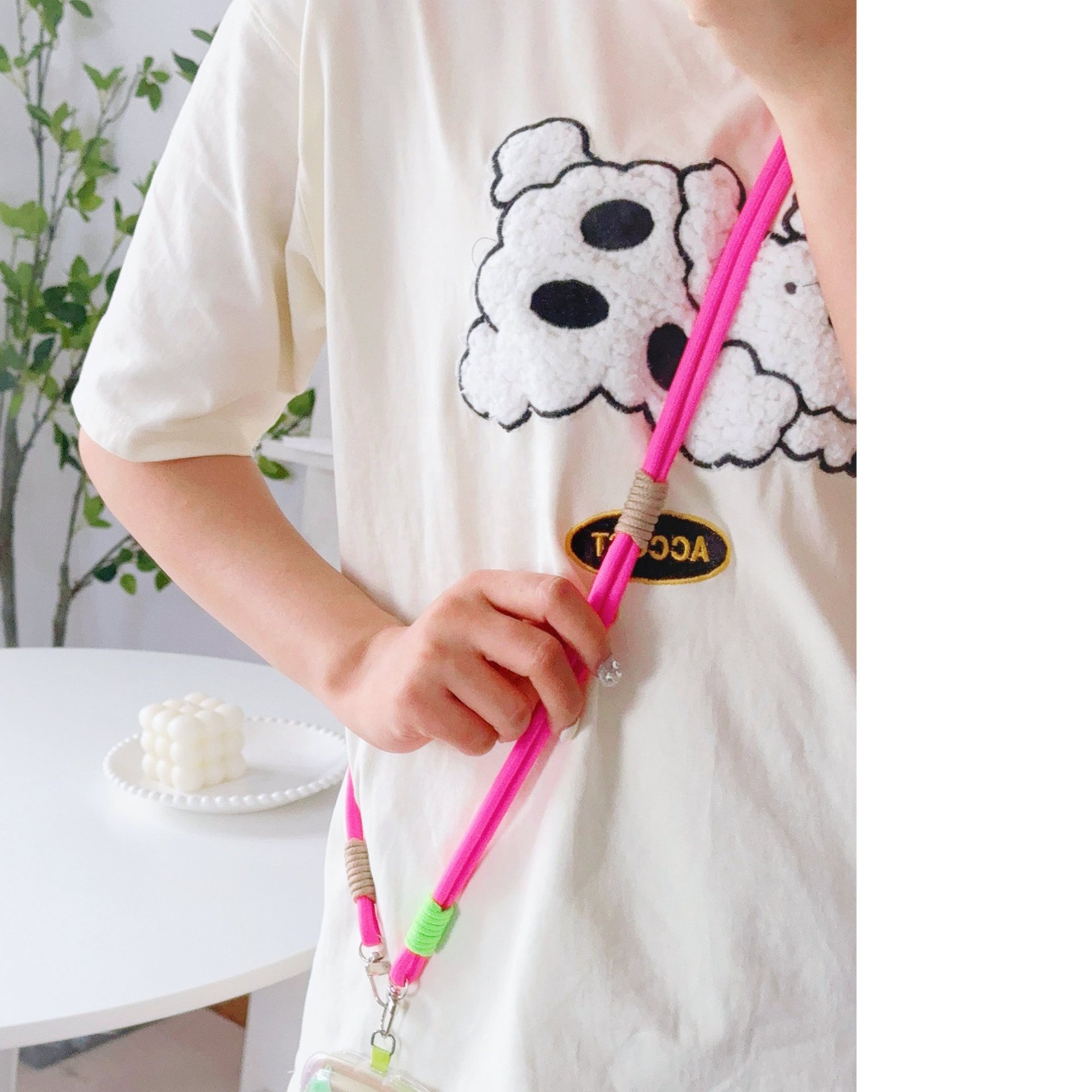 cell phone accessories fashion lanyard crossbody neck shoulder strap anti theft mobile phone chain for girls women