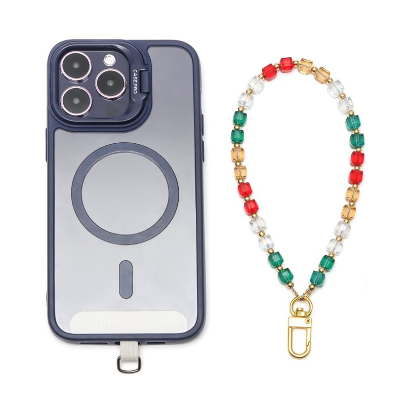Rhinestone Camera Wrist Strap Cute Phone Charms Strap Phone Keychain Decoration for Wallet AirPodsi