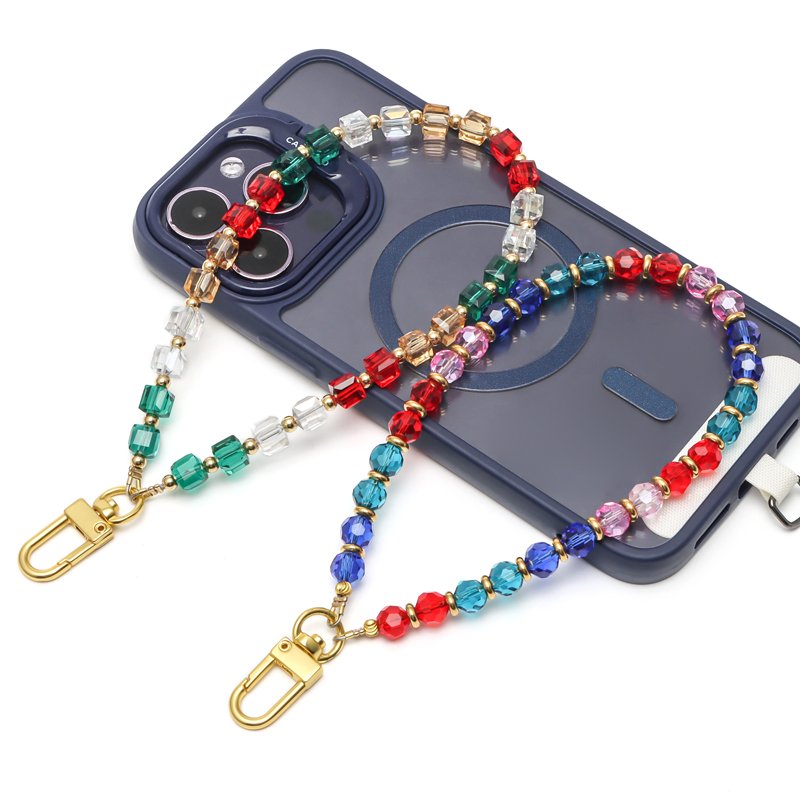 Rhinestone Camera Wrist Strap Cute Phone Charms Strap Phone Keychain Decoration for Wallet AirPodsi