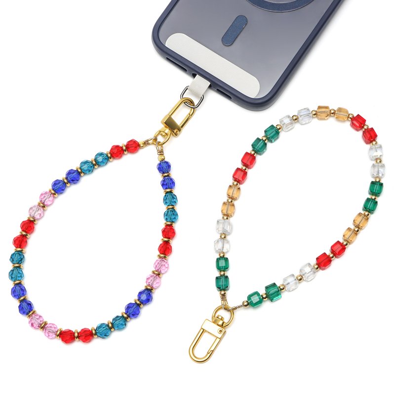 Rhinestone Camera Wrist Strap Cute Phone Charms Strap Phone Keychain Decoration for Wallet AirPodsi