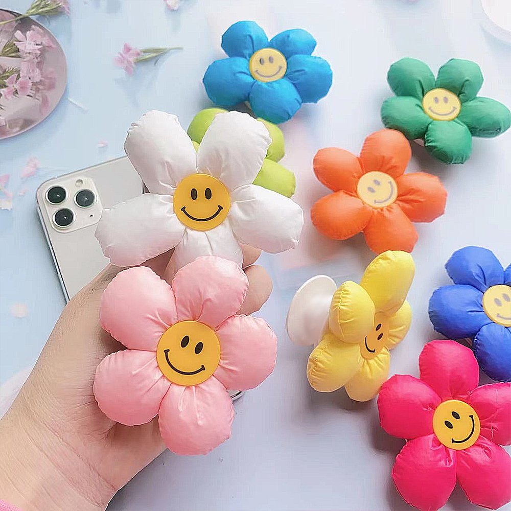 Lovely Mobile Phone Holders Factory Custom Phone Socket UP Grip Holder with Design LOGO Printing Sockets Phone Stand