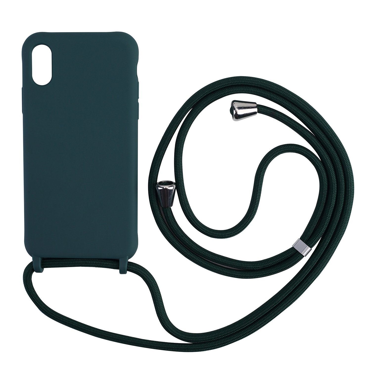 Anti-lost Colorfully Candy TPU Soft Case with Strap for iPhone 13 Pro Max Cases Silicone Strong Protective Cover Pouch