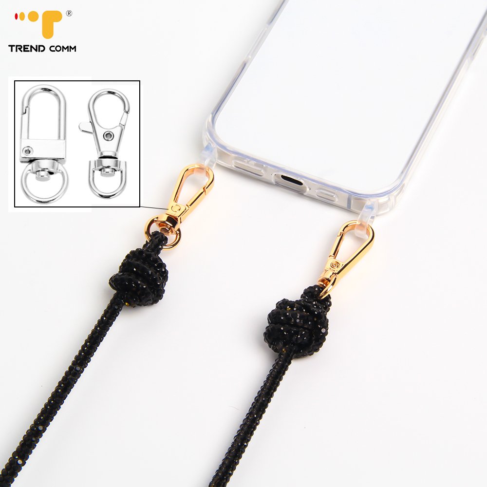 2024 Newest Glitter Rhinestone Phone Lanyard Phone Diamond Crystal Straps Key Chain Mobile Phone Chain Anti Lost Chain For Girls