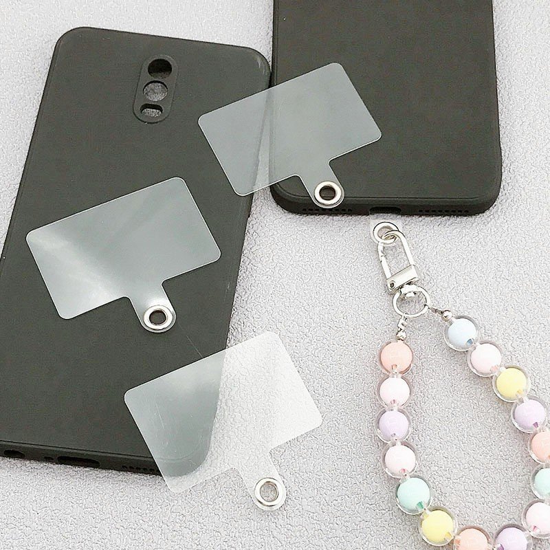 Phone Patch For Lanyard Universal Phone Tether Tab with Durable Transparent TPU Tab For Most Cellphones