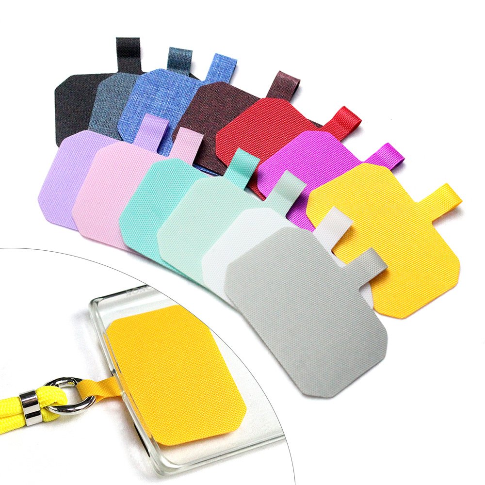 Wholesale Universal Colorful Rainbow Custom Color For Phone Strap Rope 13 14 Nylon TPU Mobile Cell Phone Case Lanyard Patch