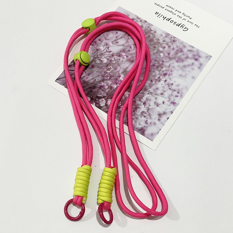 Universal Crossbody Adjustable polyester Patch hanging rope Mobile Phone Straps Lanyard mobile phone straps