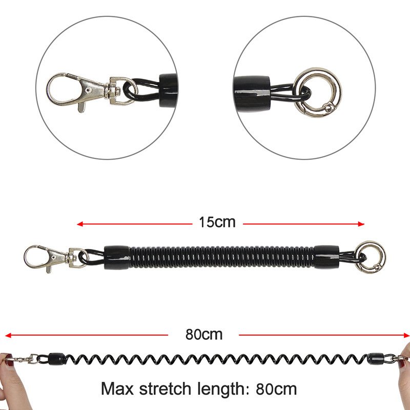 Universal Phone Chain Anti Theft Stretchy Straps Retractable Phone Lanyard Wrist Strap Tether with Patch for Smart phone case