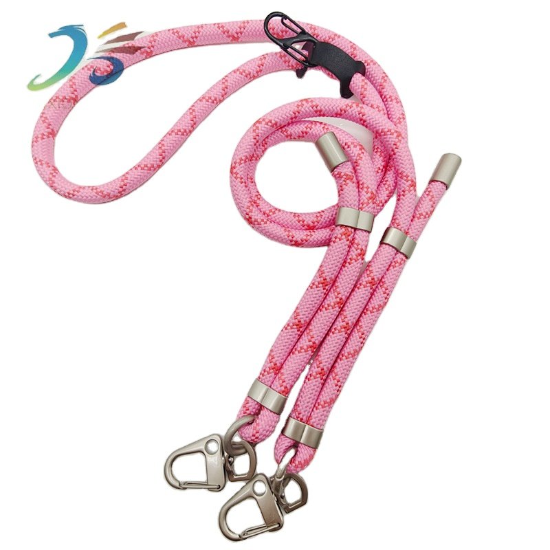 wholesale high quality custom 8mm adjustable crossbody bag phone shoulder strap lanyard rope for mobile cell phone accessories