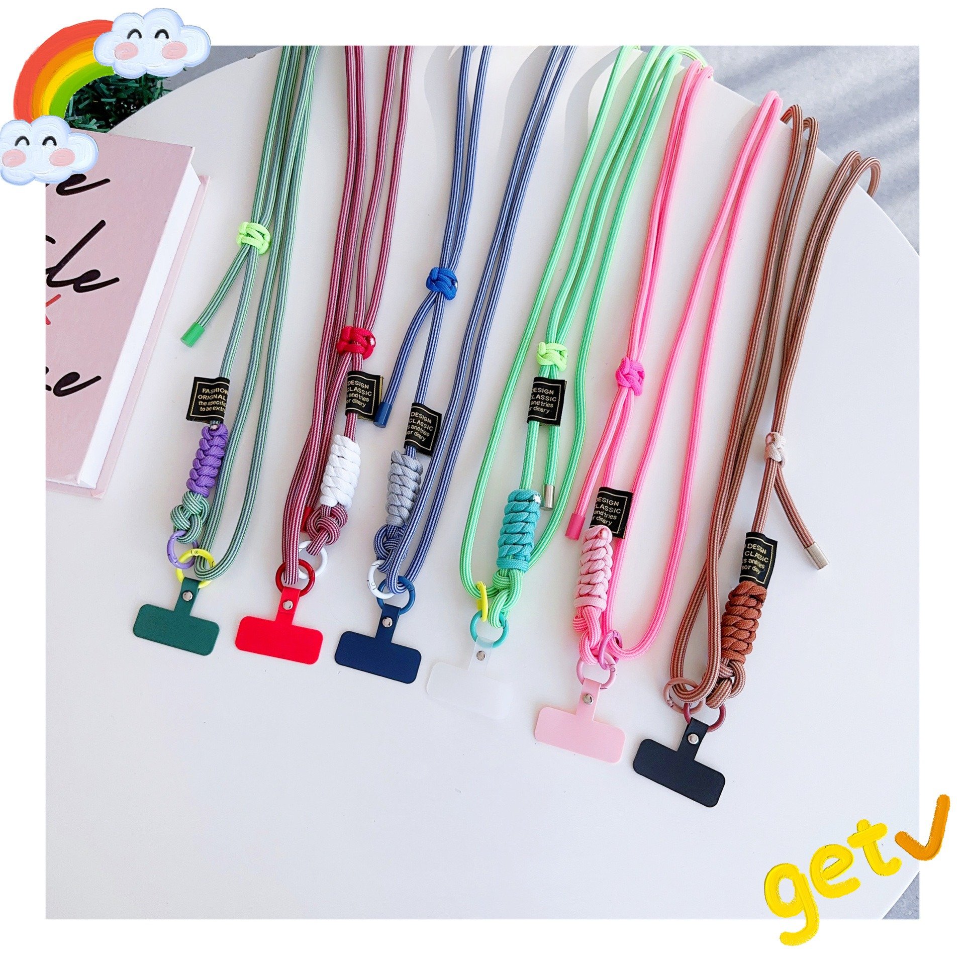 Hot Sale Crossbody Phone Strap Phone Neck Strap Adjustable Phone Lanyard Mobile Lanyard