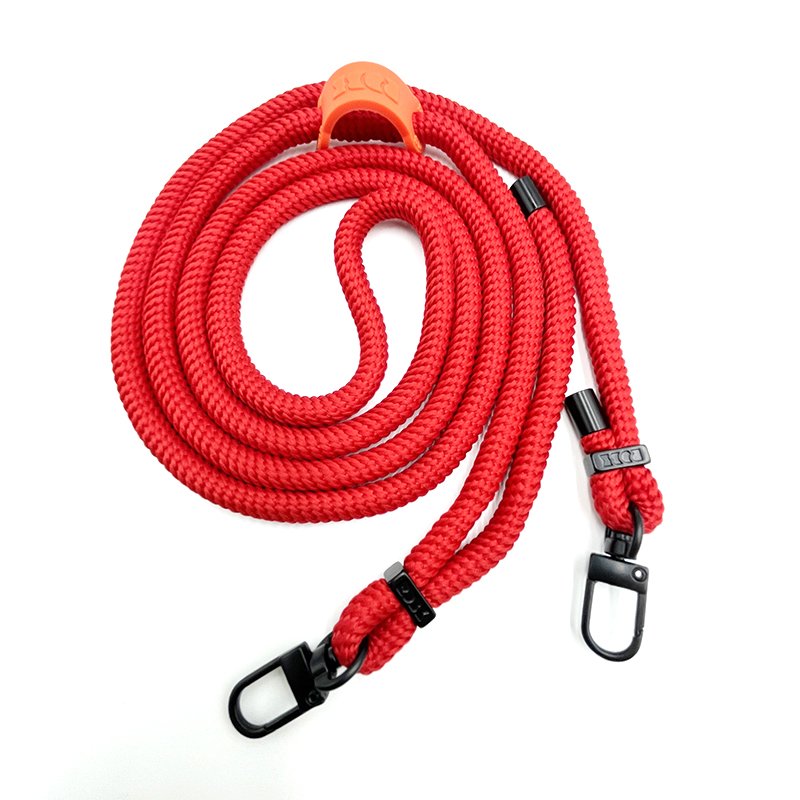 Custom Mobile Phone Cover Accessories Woven Universal Crossbody Lasso Necklace Rope Patch Strap Tab Tether Cell Phone Lanyard