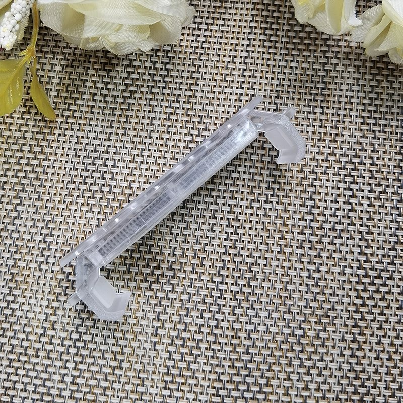 Mobile phone back clip DIY groove material clip transparent material small heart back clip Love back