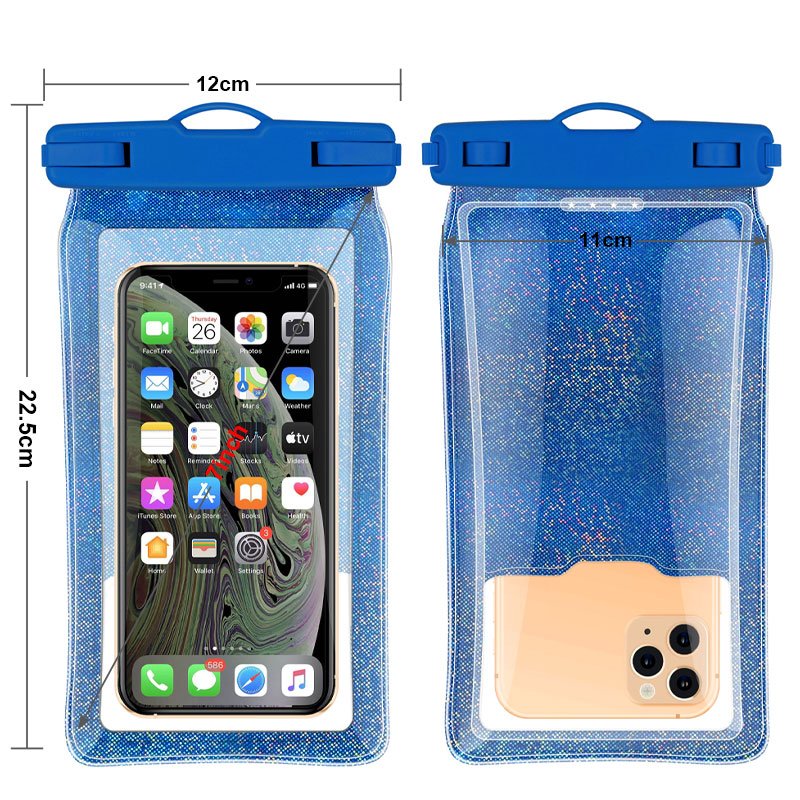 Fashion Mobile Phone Accessory Dual Protection Waterproof Cell Phone Bag for Pool