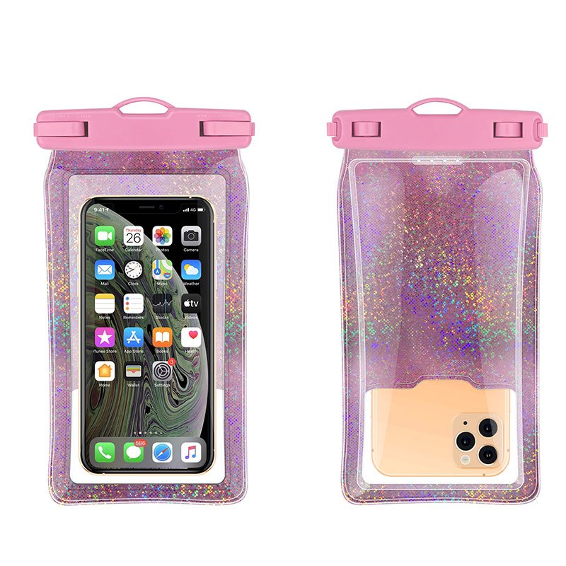 Fashion Mobile Phone Accessory Dual Protection Waterproof Cell Phone Bag for Pool