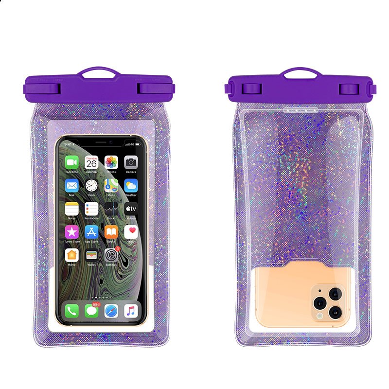 Fashion Mobile Phone Accessory Dual Protection Waterproof Cell Phone Bag for Pool