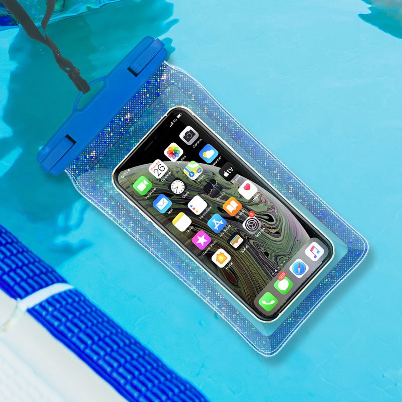 Fashion Mobile Phone Accessory Dual Protection Waterproof Cell Phone Bag for Pool