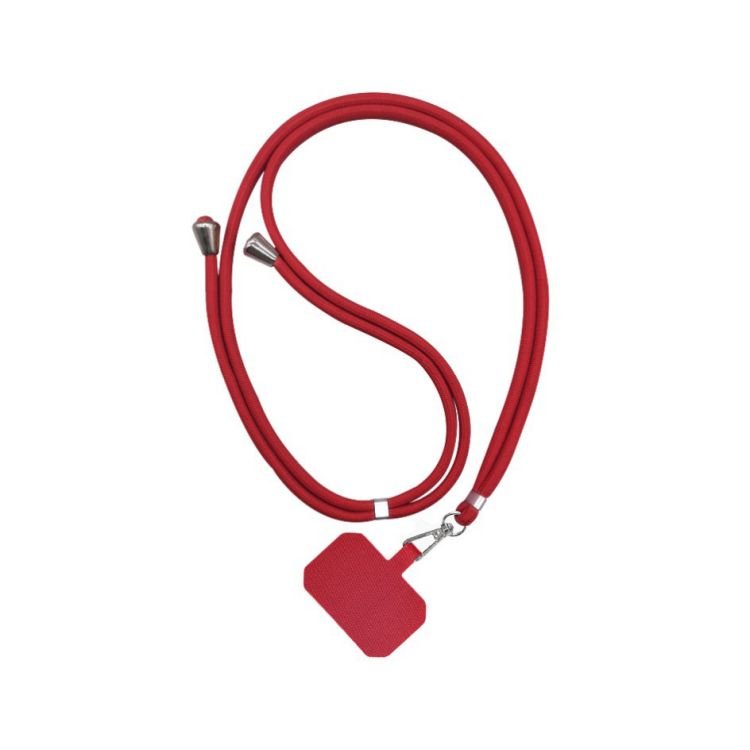 Wholesale adjustable diagonal shoulder straps fashionable mobile phone lanyard neck hanging safety and anti loss lanyard