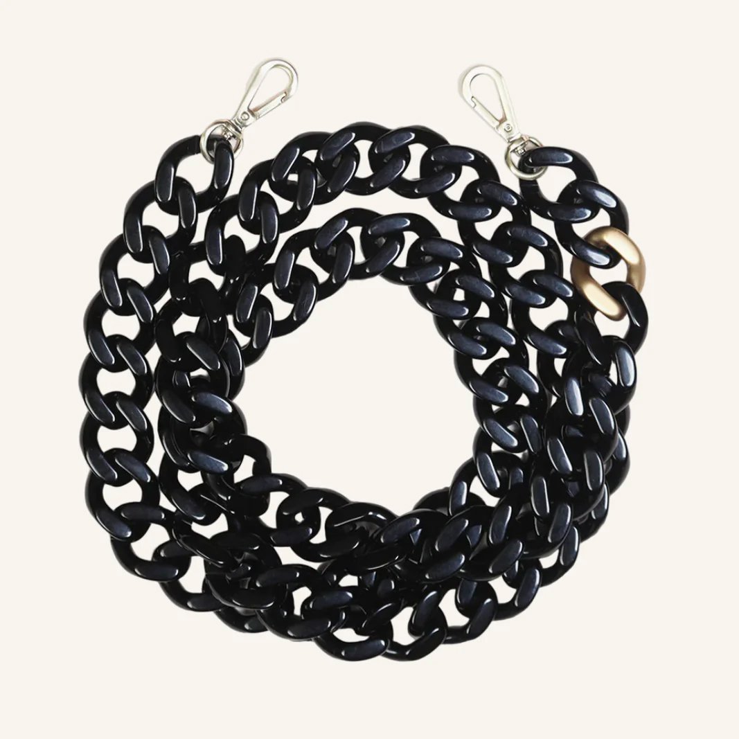 Vibrant Crossbody Phone Lanyard Colorful acrylic chain stylish phone accessories perfect for daily use