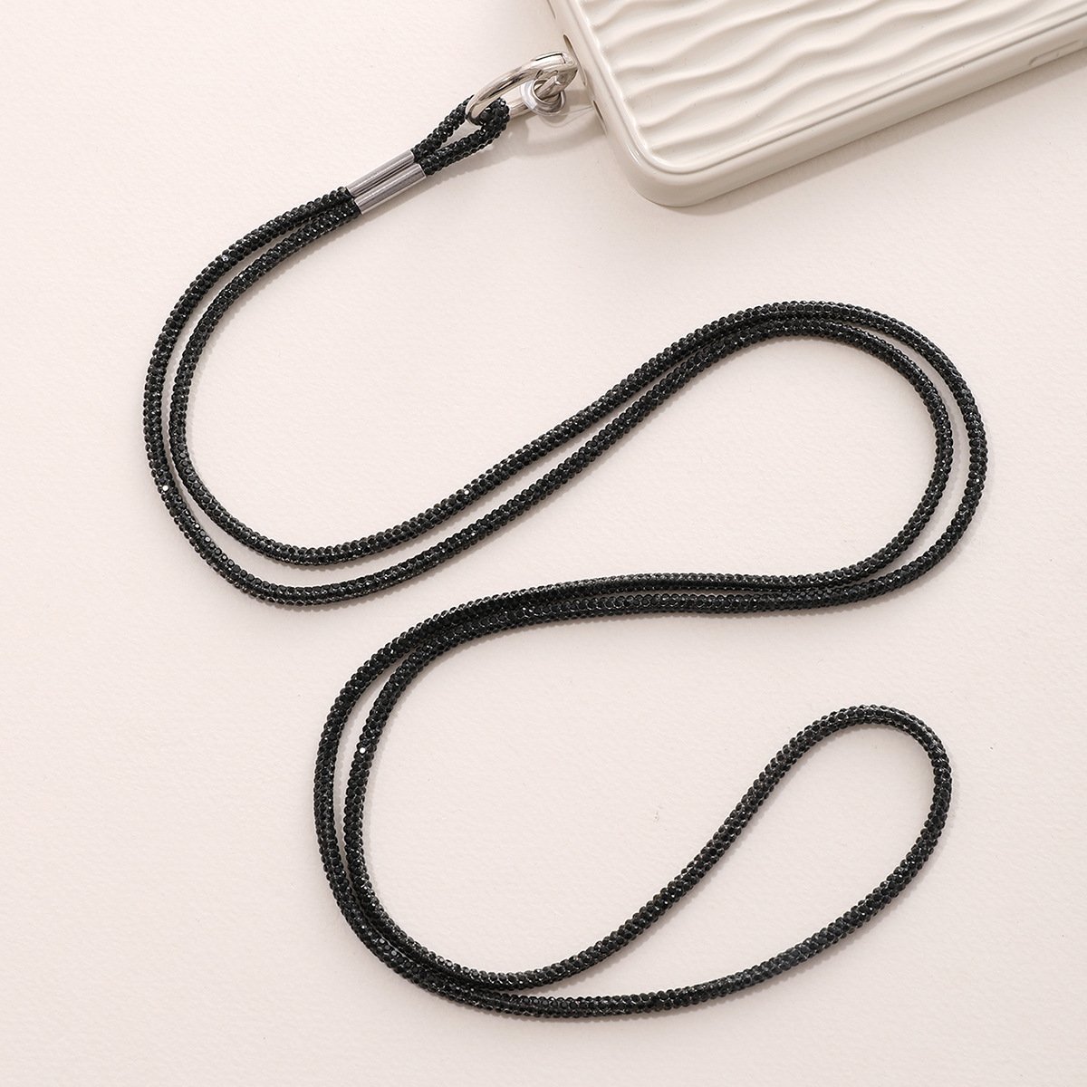Crystal rope strap purse cellphone case mobile phone bag pouch straps for crossbody bags