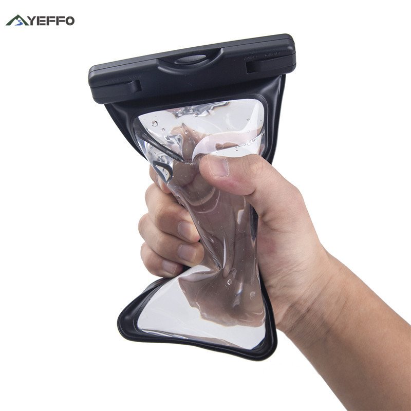 Outdoor PVC Waterproof Bag Drifting mobile phone Beach Bag Neck Hanging Dual-purpose Waterproof mobile phone Bag