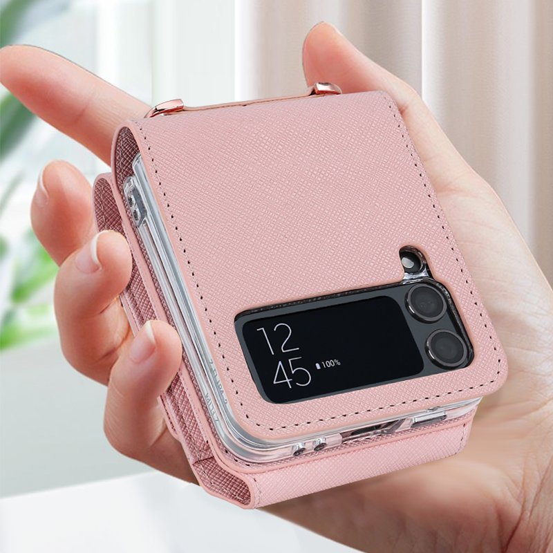 VIETAO Leather Cell Phone Cases 5 Case for Samsung Galaxy Z Fold 4 Wallet Case with Crossbody for Samsung Galaxy Z Flip 3 Flip