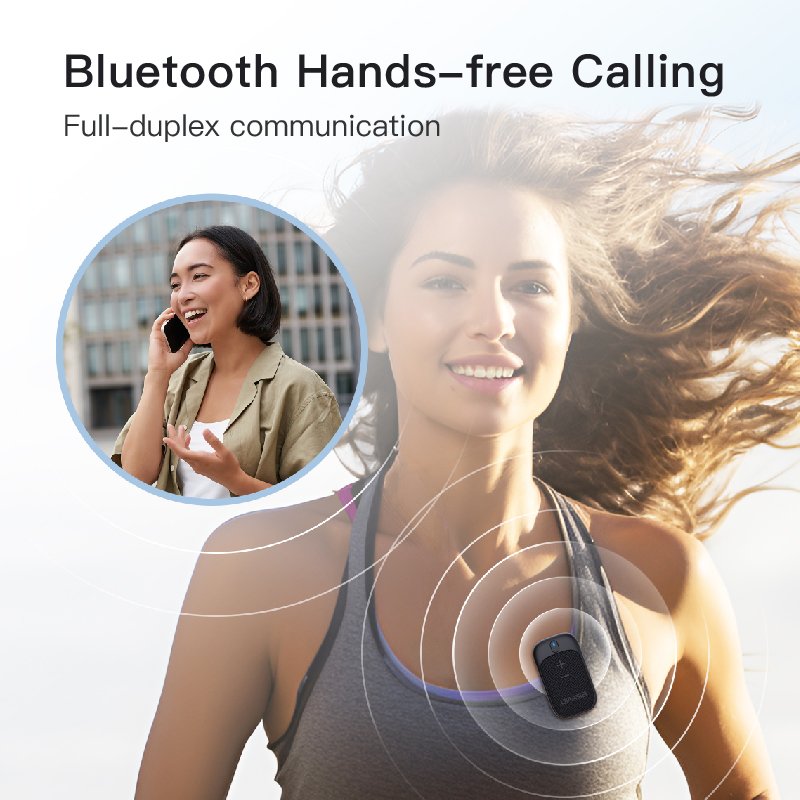 Portable Mini Wireless Bluetooth Speakers Built-in Microphone Clip Magnetic Bike Golf Waterproof Wearable Bluetooth Speaker