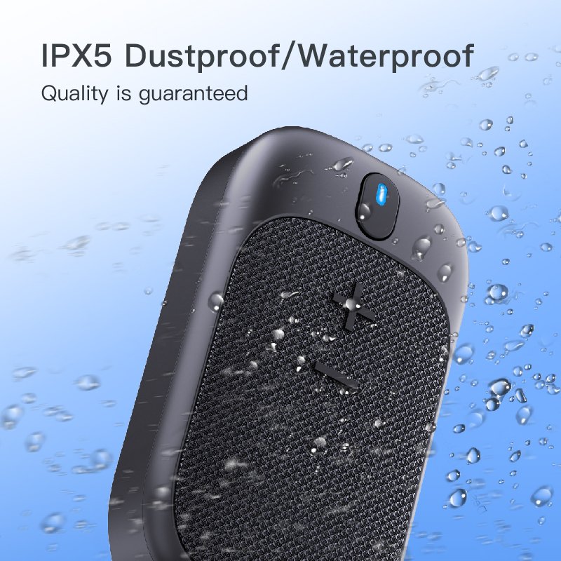 Portable Mini Wireless Bluetooth Speakers Built-in Microphone Clip Magnetic Bike Golf Waterproof Wearable Bluetooth Speaker