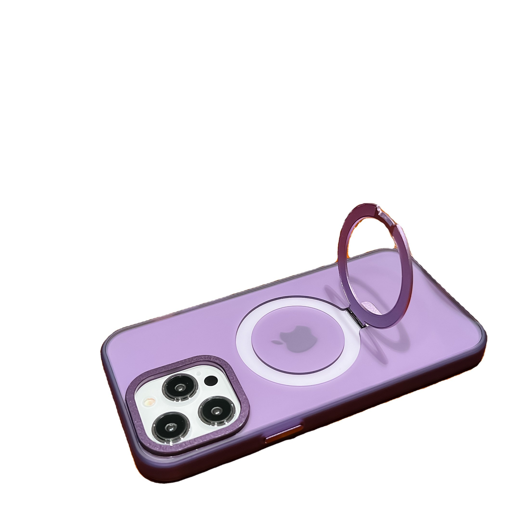 Hardware hinge transparent bracket TPU+PC COVER case for iphone samsnug s23 ultra popular case