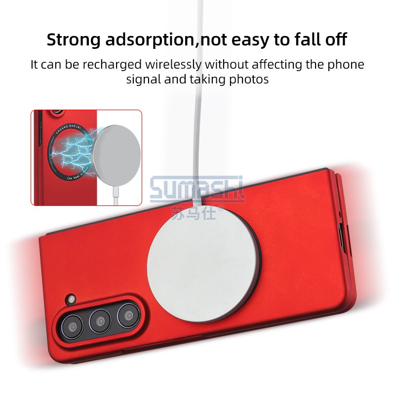 wholesale foldable magnetic wireless charging case cover for samsung galaxy z fold 3 case 5g for samsung z fold 5