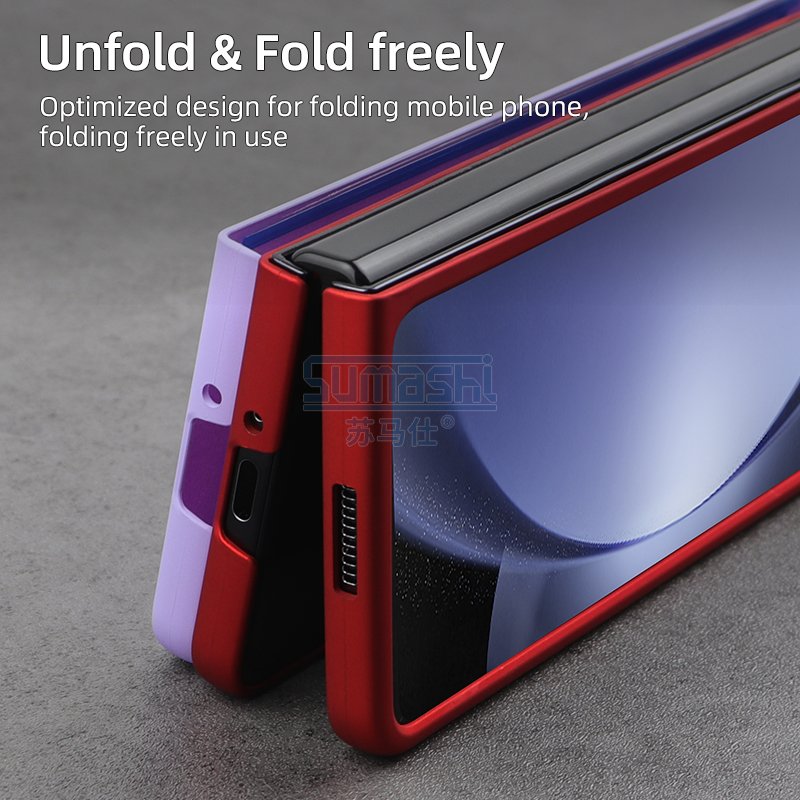 wholesale foldable magnetic wireless charging case cover for samsung galaxy z fold 3 case 5g for samsung z fold 5