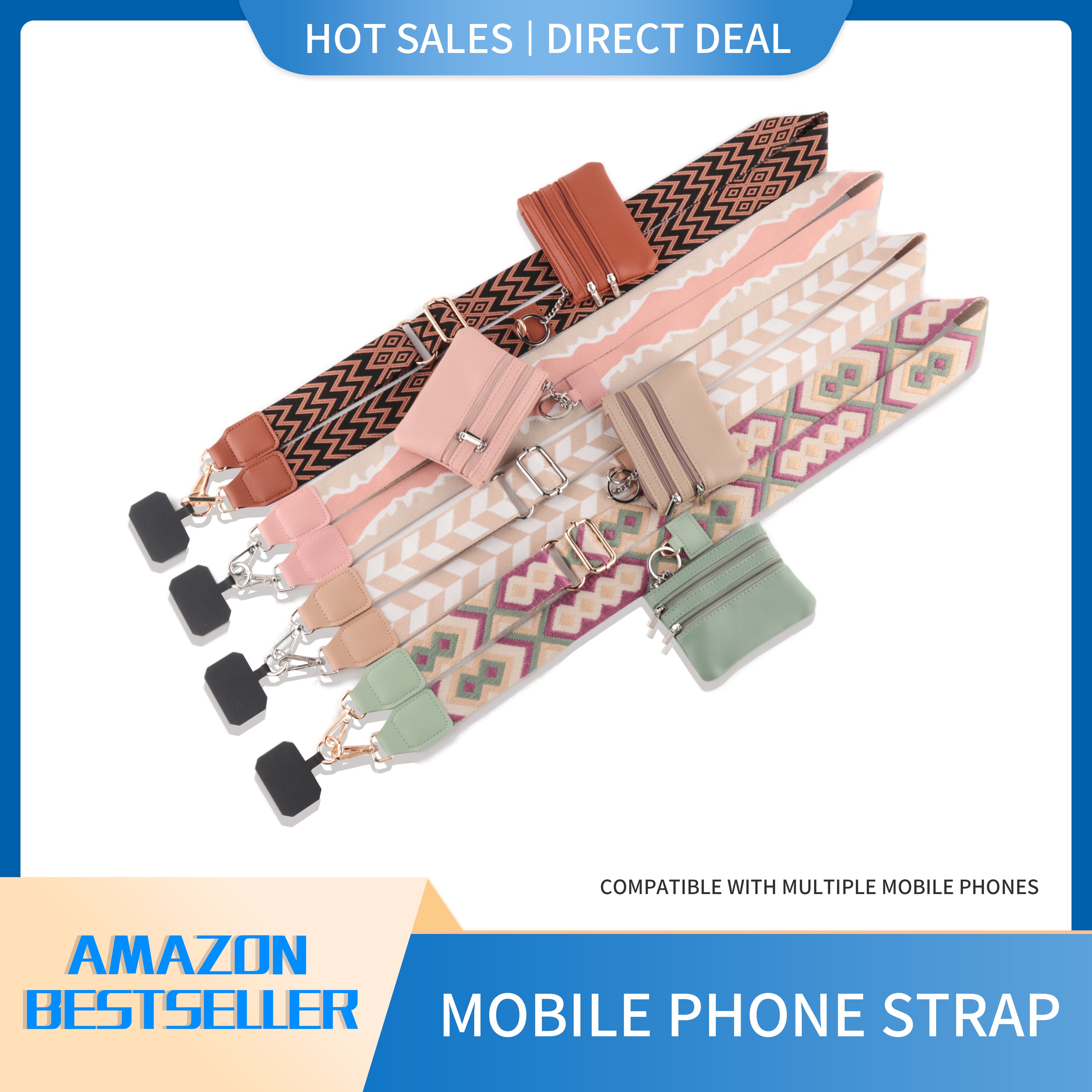 bag adjustable shoulder strap nylon purse custom with gasket leather chain strap handbag removable wrist phone bag strap