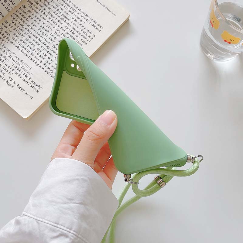 Newest Hand Rope Wrist Strap Direct Edge Shockproof TPU Mobile Phone Cover Case For Iphone 6 7 8 X Xr Xs 11 12 13 14 15 Pro Max
