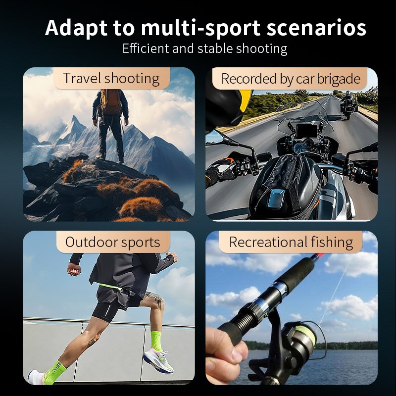 Wrist Strap Mount For Action Camera Gopro Handsfree Rotary Universal Magnetic Quick-release Wrist Strap