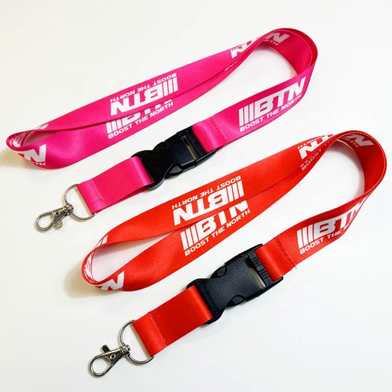 Cheap No Minimum Order Personalized Lanyards Custom Neck Tool Printing Polyester Sublimation Printing Lanyards With Logo Custom