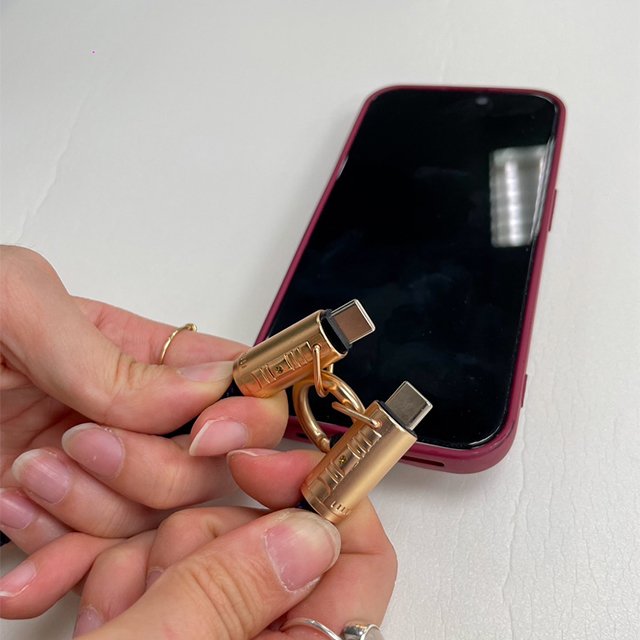 Multi-function charging Type-C to Type-C Mobile Phone Straps Universal Phone Hand wrist charging strap Lanyard