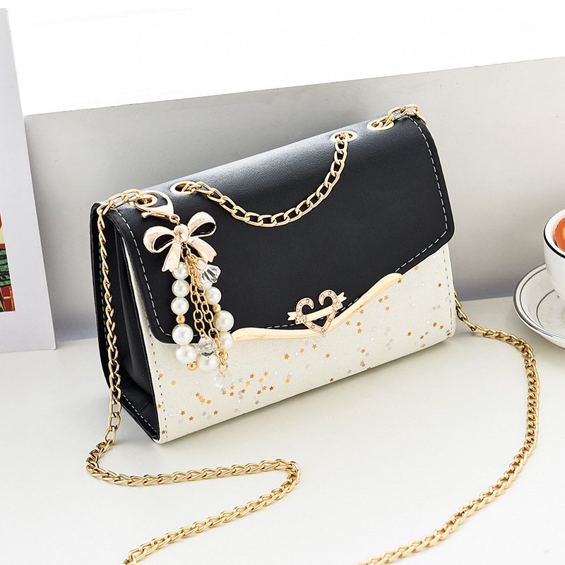 2024 Crossbody Sequin Shoulder Bag Korean Version Women's Mobile Phone Zero Wallet