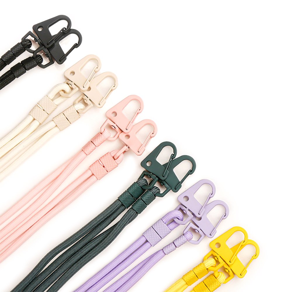 Thicker Dacron Phone Charms Accessories Universal Wrist Cord Lasso Tether No Beads Rope Strap Cell Mobile Phone Lanyard