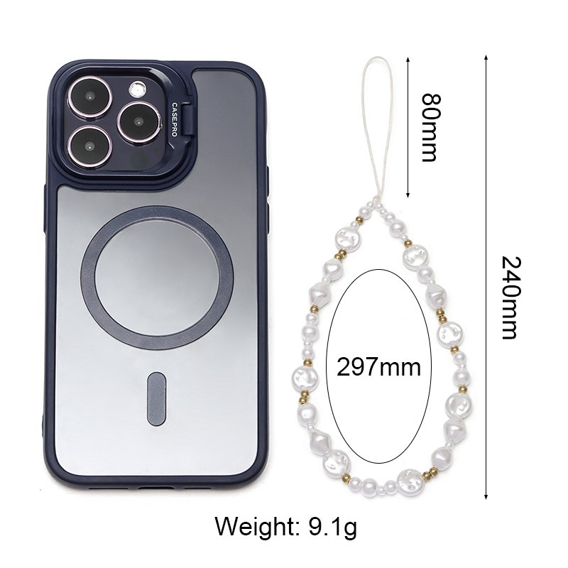 Hot Selling Custom Beaded Cute Flower Phone Strap Phone Chain Strap Strap Lanyard acrylic Beads Mobile Phone Chain for Girl gift
