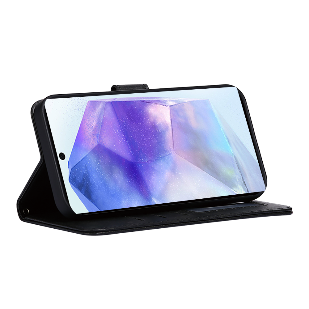 Flip Leather Wallet Phone Case For Samsung Galaxy A06 with Kickstand Magnetic Protective Cover