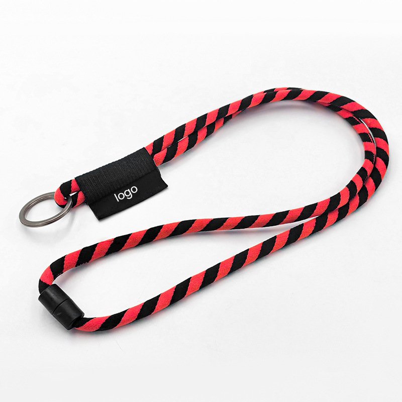 High Quality Polyester Mobile Phone Camera Strap Lanyard Durable Anti-Lost Crossbody Back Neck Lanyard for Insurance End Users