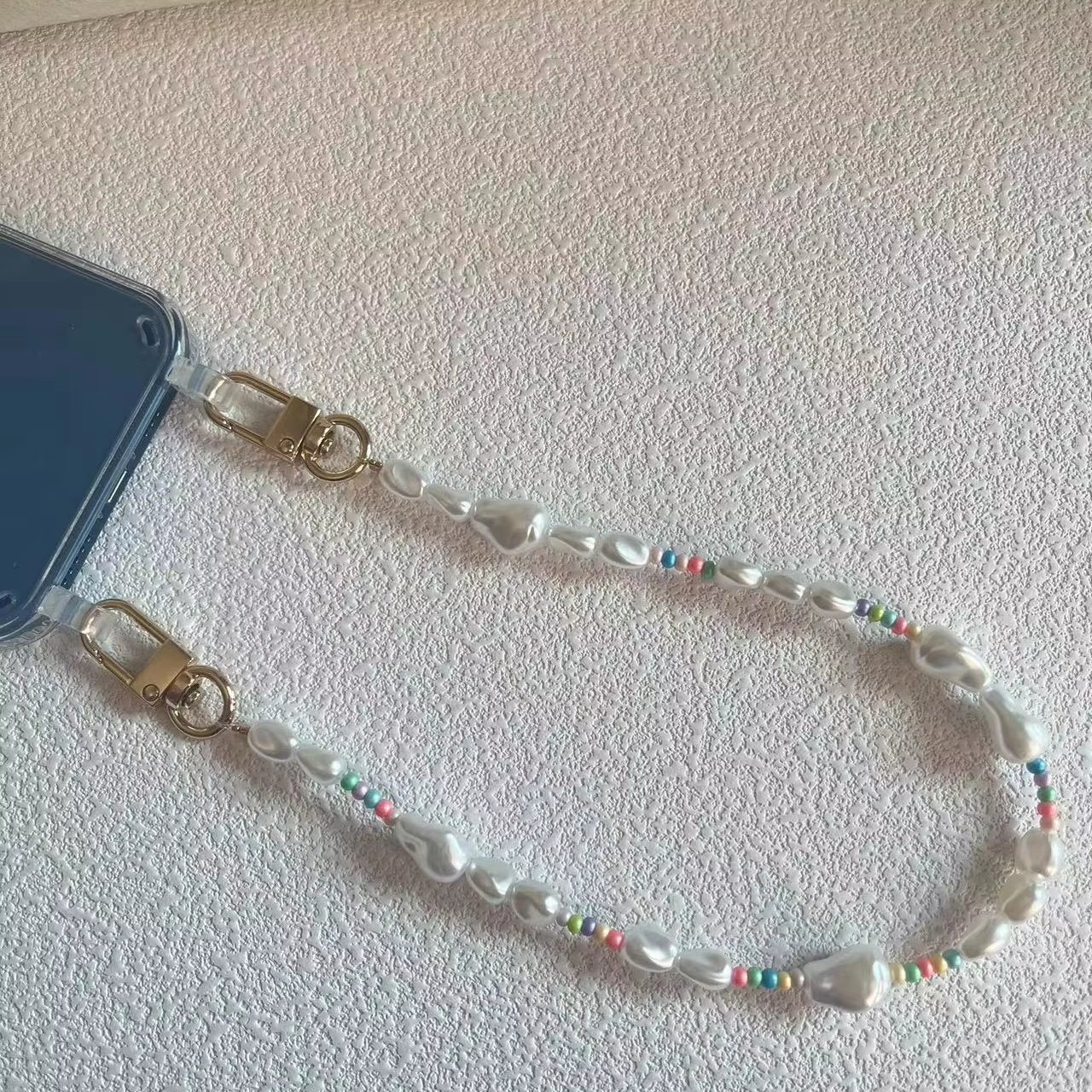 Mobile Phone Accessories Universal Phone Cord Wrist Beads Charm Short Phone Rope