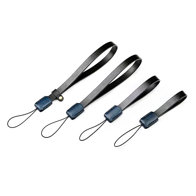 mobile phone lanyard leather Business Leather Hand Rope Minimalist Mobile Phone Lanyard