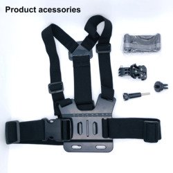 Hot Sell Outdoor Cell Phone Clip Action Camera Adjustable Straps Stand Mobile Phone Chest Mount Harness Strap Holder For Iphone