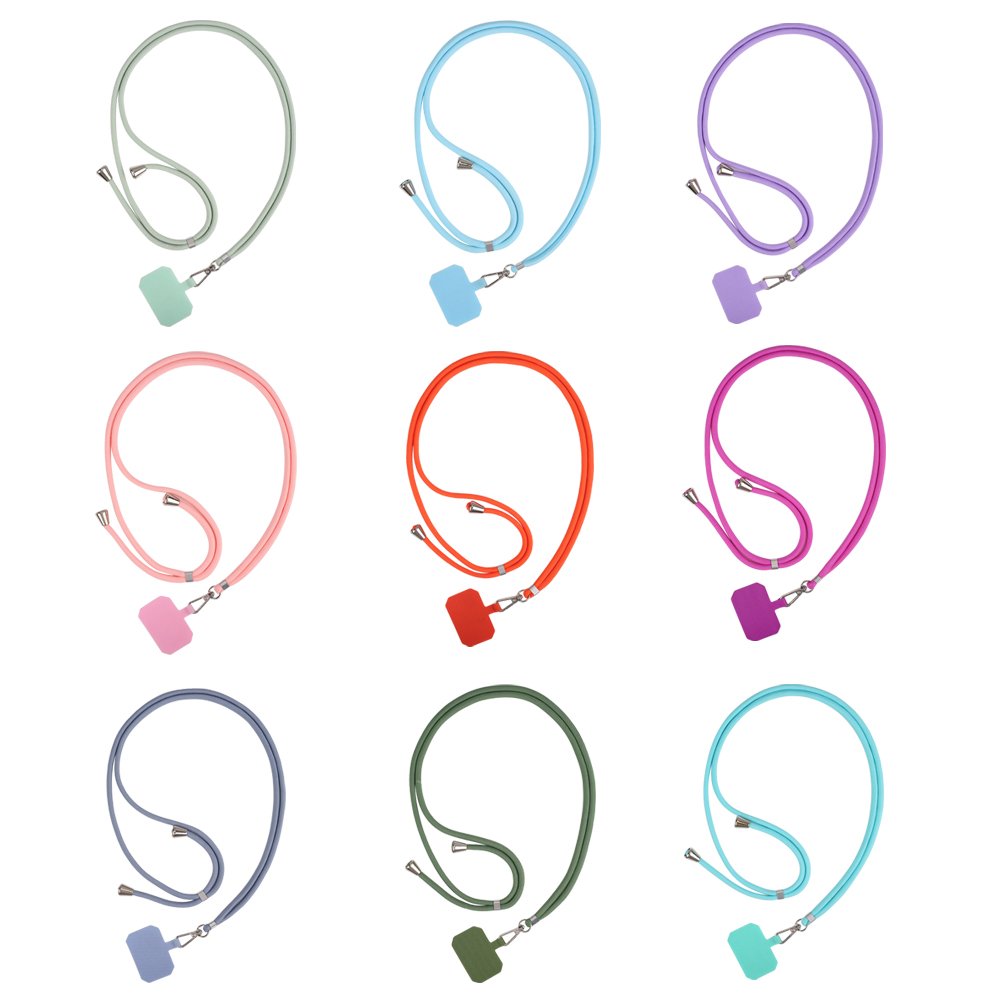 Universal Cell Phone Lanyard, Crossbody Lanyard with Adjustable Nylon Neck Strap Compatible for Every Mobile Phone