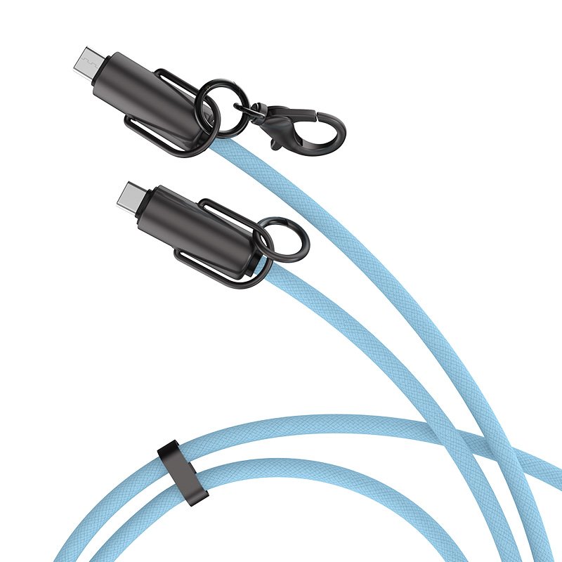 Hot Sales 1.2M/1.5M/1.8M Colorful Woven mobile phone Lanyard Charging Cable For IPhone15